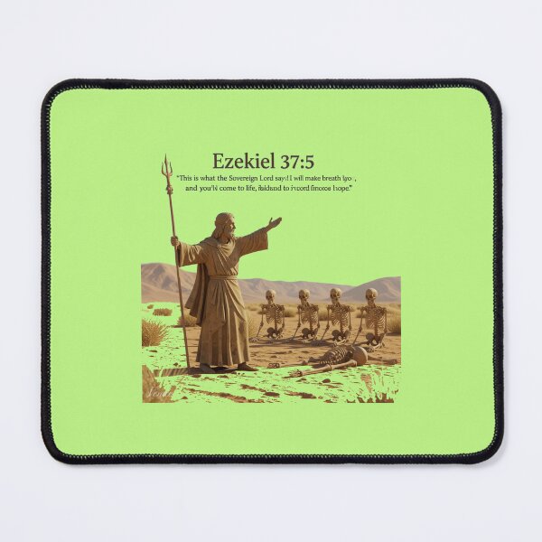 Item preview, Ezekiel 3:17 Watchman – 3D Sketch Cartoon Style Bible Verse Illustration, designed and sold by PaintMeWorld.