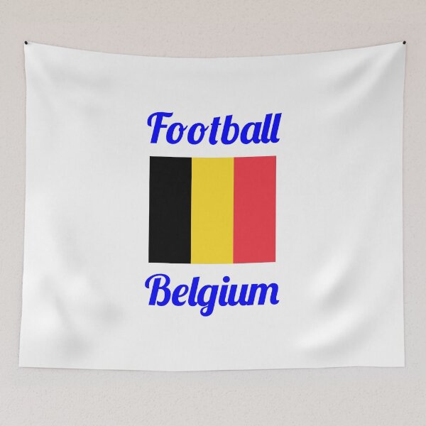 Item preview, Belgium Football Fan Flag – Belgian Soccer Supporter Gear designed and sold by Fleetwood1994.