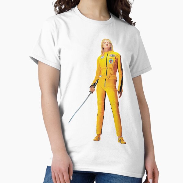 Item preview, Uma Thurman KILL BILL espada amarilla quentin tarantino icónica rubia negro mamba la novia designed and sold by manu-cnt.