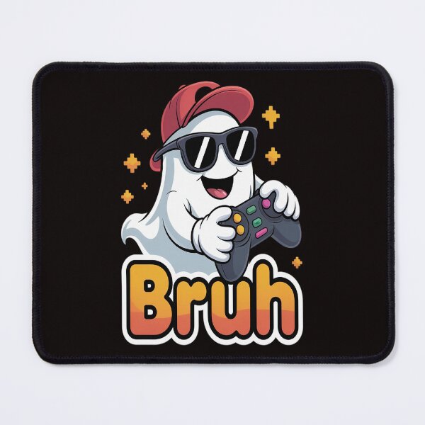 Artikelvorschau, Bruh Spooky Boo Halloween Kostüm Gamer Gaming entworfen und verkauft von VladoZork.