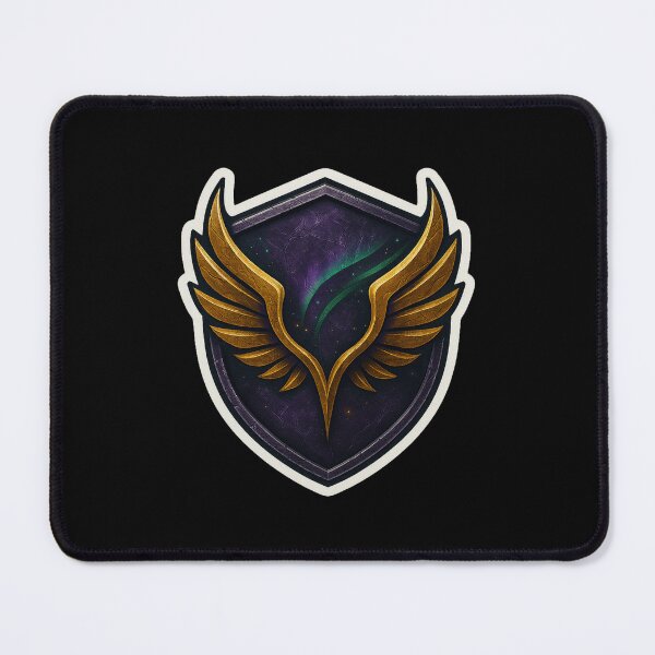 Item preview, Valkyrie Wings Crest designed and sold by pixelpulsenyc.