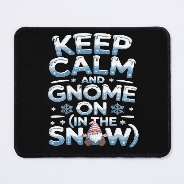 Item preview, chill gnomies - snowball fight gnomes - frosty beard - magical winter gnome - gnome snow angel - winter cabin gnome - holiday season gnome - chilly day gnome - snowflake gnome designed and sold by JansenGS.