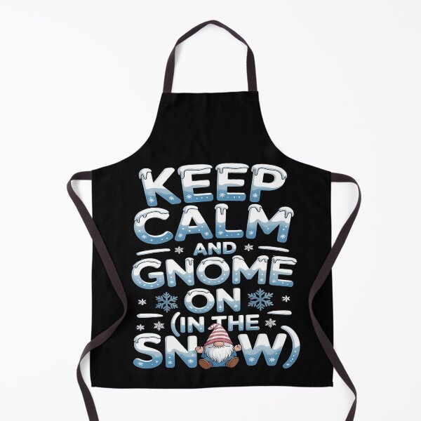 Item preview, chill gnomies - snowball fight gnomes - frosty beard - magical winter gnome - gnome snow angel - winter cabin gnome - holiday season gnome - chilly day gnome - snowflake gnome designed and sold by JansenGS.