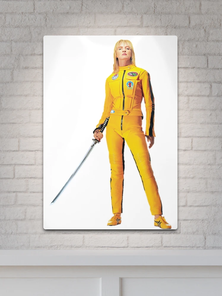 Uma thurman hot sale yellow jumpsuit