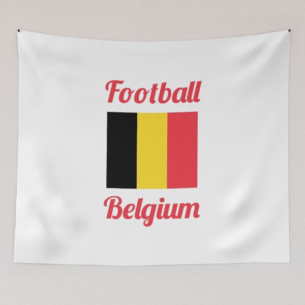 Item preview, Belgium Football Fan Flag – Belgian Soccer Supporter Gear designed and sold by Fleetwood1994.