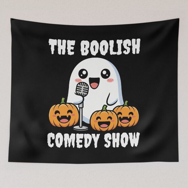 Item preview, THE BOOLISH COMEDY SHOW - GHOST HALLOWEEN designed and sold by KEF Custom.