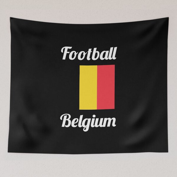 Item preview, Belgium Football Fan Flag – Belgian Soccer Supporter Gear designed and sold by Fleetwood1994.