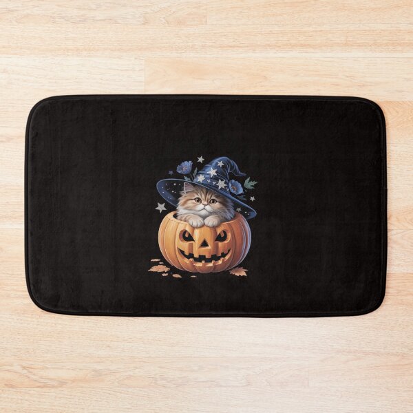 Item preview, Cat pumpkin cat trick or treat designed and sold by VladoZork.