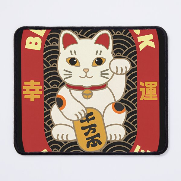 Item preview, Better-Luck-Next-Time-(Maneki-Neko--Lucky-Cat--White-Cat) designed and sold by obstructlb6.
