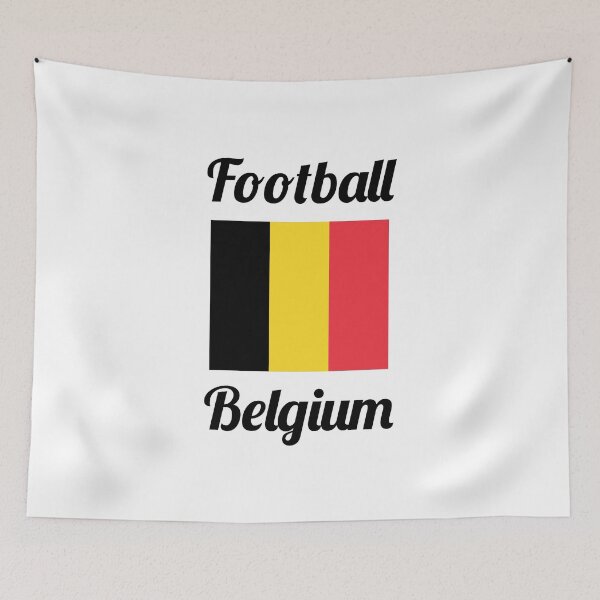 Item preview, Belgium Football Fan Flag – Belgian Soccer Supporter Gear designed and sold by Fleetwood1994.