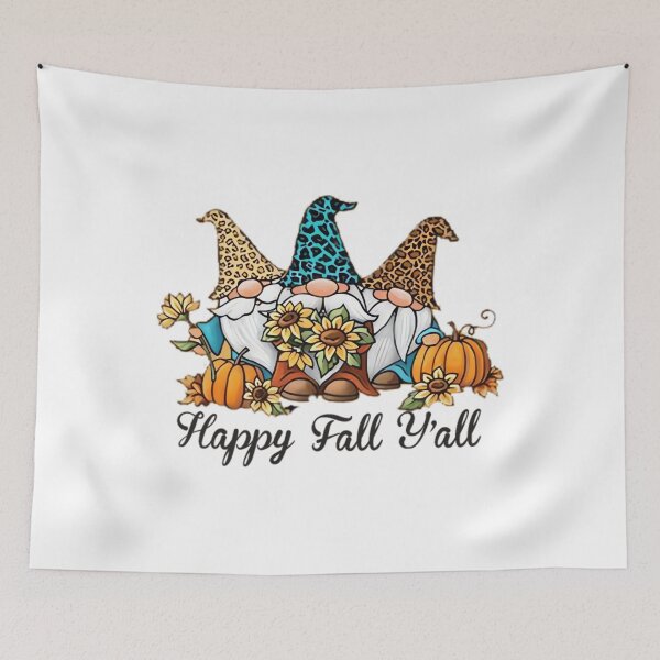 Item preview, Happy Fall Y All Gnome Leopard Pumpkin 		 designed and sold by ssqovsclqy96.