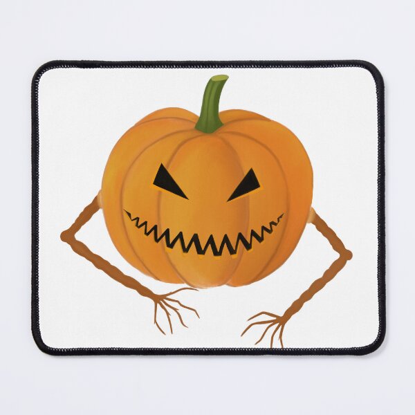 Item preview, Creepy Pumpkin Halloween Illustration designed and sold by DaisyDeesign.