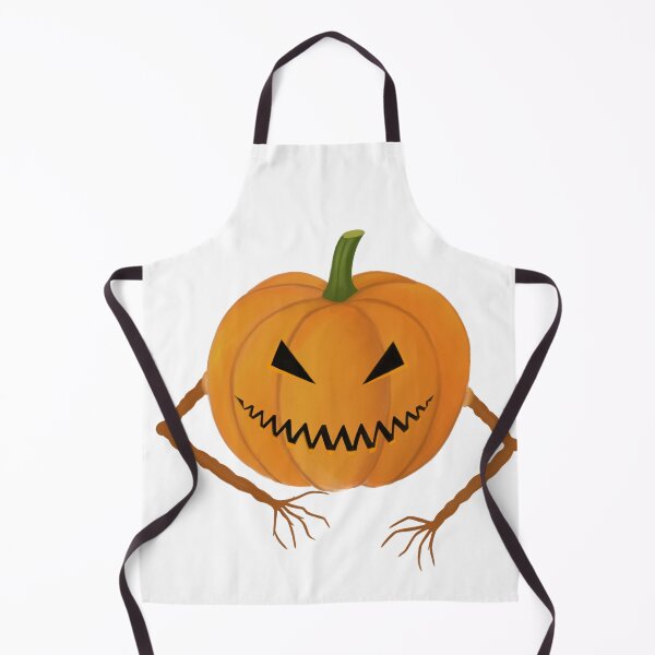 Item preview, Creepy Pumpkin Halloween Illustration designed and sold by DaisyDeesign.