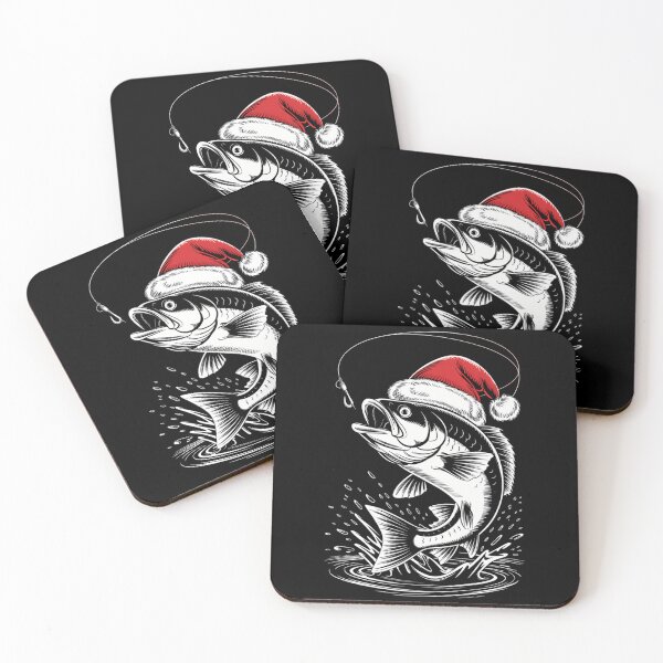 Item preview, Funny Fishing Christmas Fish designed and sold by LunaCrazeArt.