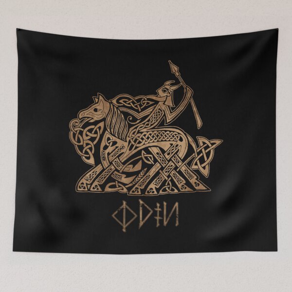 Item preview, Odin Entering Valhalla On Sleipnir  	 designed and sold by zuhbuoqr65.