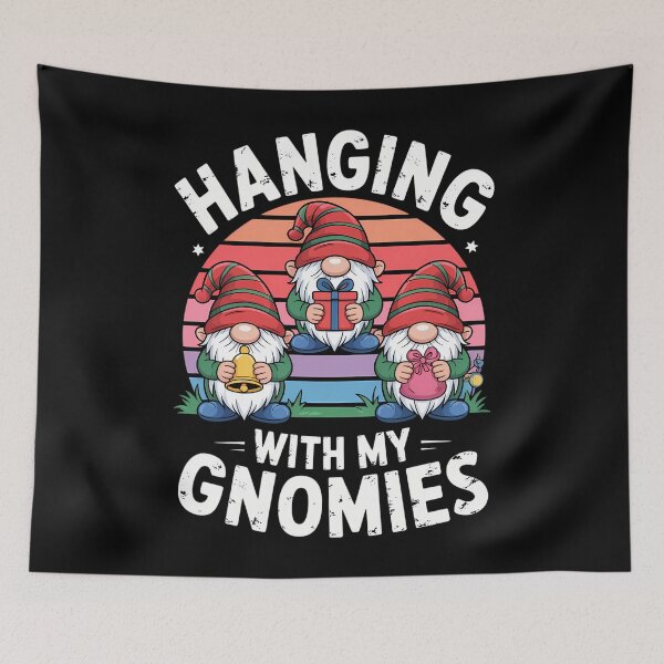 Item preview, Gnomies Funny Gnomes Christmas Lovers designed and sold by LunaCrazeArt.