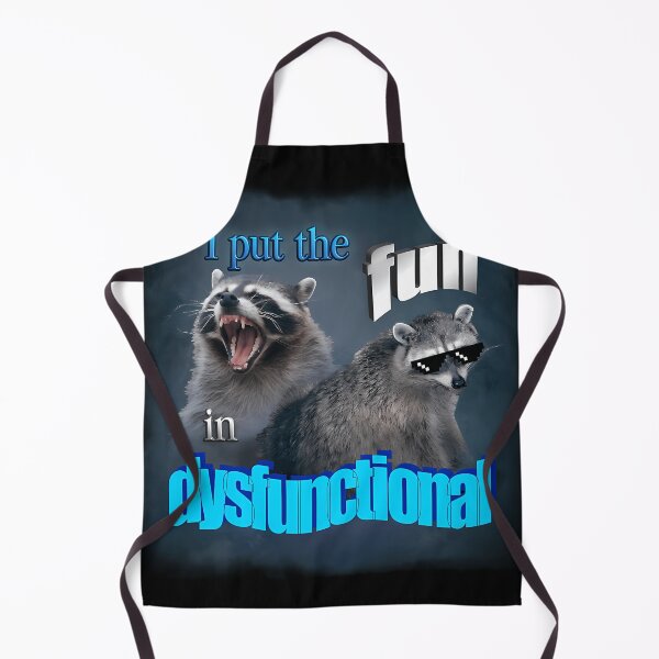 Item preview,  I Put The Fun In Dysfunctional Raccoon Word Art designed and sold by FranciLebron.