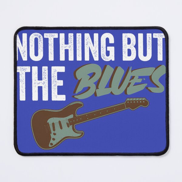Item preview, 3550-Retro-Blues-Guitar-Vintage-Blues-Music-T-Shirt designed and sold by 1Morrison5.