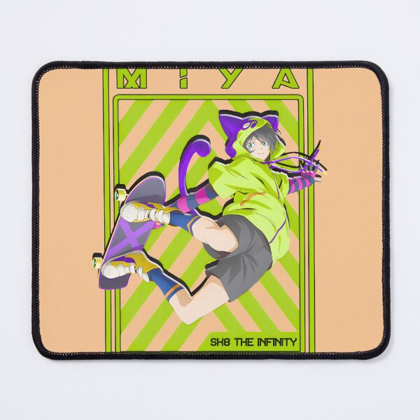 Item preview, Miya Skater Boy Neon Green Anime Art By Merch, Limited Edition designed and sold by SylviaBarboni.
