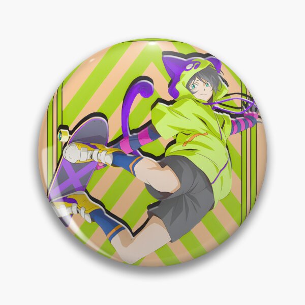 Item preview, Miya Skater Boy Neon Green Anime Art By Merch, Limited Edition designed and sold by SylviaBarboni.