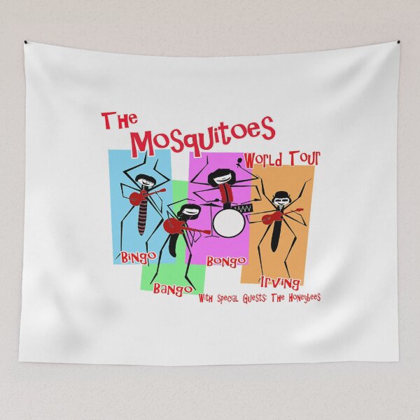 Item preview, The Mosquitoes Concert Shirt designed and sold by Rusoore.