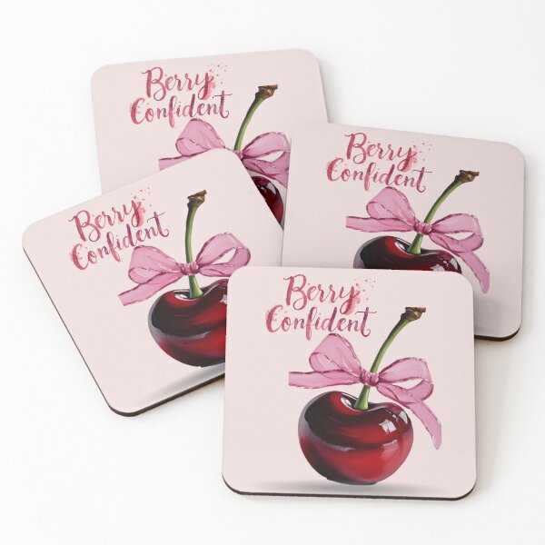 Item preview, Berry Confident – Cherry with Pink Bow designed and sold by La Velmoréa.