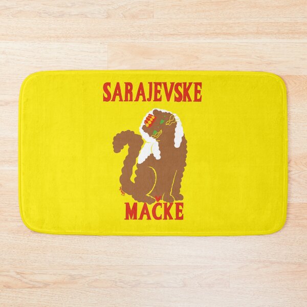 Item preview, Sarajevo cat with traditional folk hat, Bosnian art designed and sold by petiteToulon.