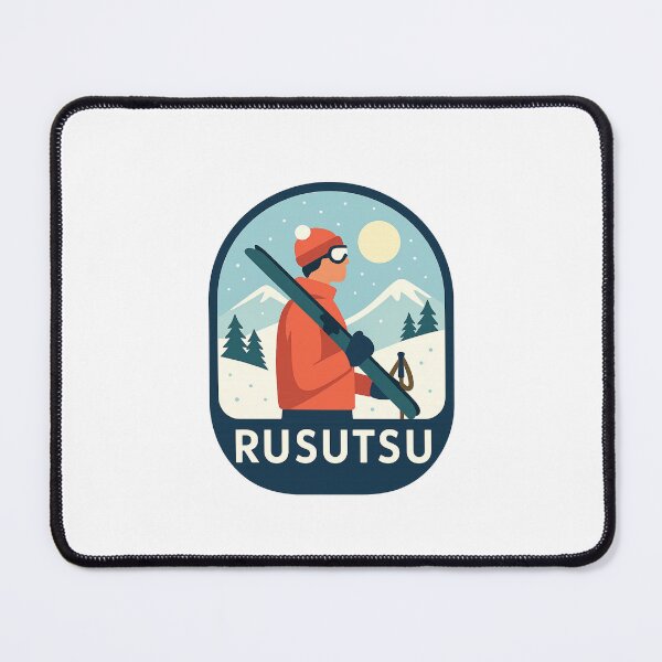 Item preview, Rusutsu, Japan – Skier in Hokkaido’s Winter Landscape designed and sold by Places On Earth.