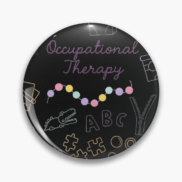 Item preview, Colorful Occupational Therapy Doodles – Pediatric OT Tools Illustration designed and sold by DarrellEchinoC.