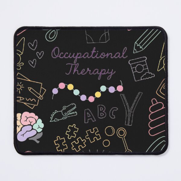 Item preview, Colorful Occupational Therapy Doodles – Pediatric OT Tools Illustration designed and sold by DarrellEchinoC.