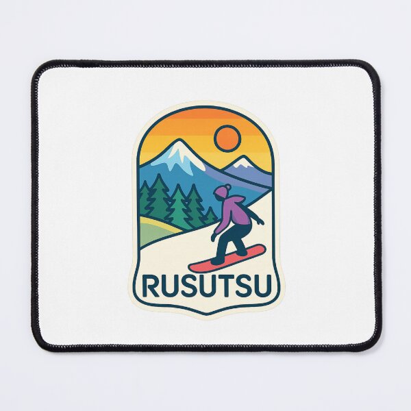 Item preview,  Rusutsu, Japan – Snowboarder in Hokkaido’s Mountain Terrain designed and sold by Places On Earth.
