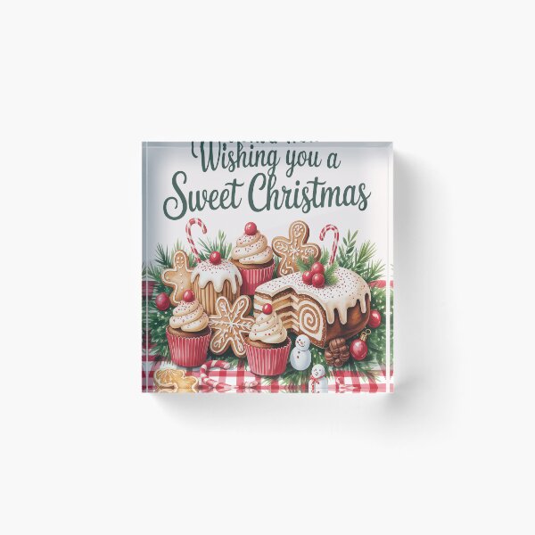 Item preview, Wishing you a sweet christmas cookies bakers designed and sold by VladoZork.