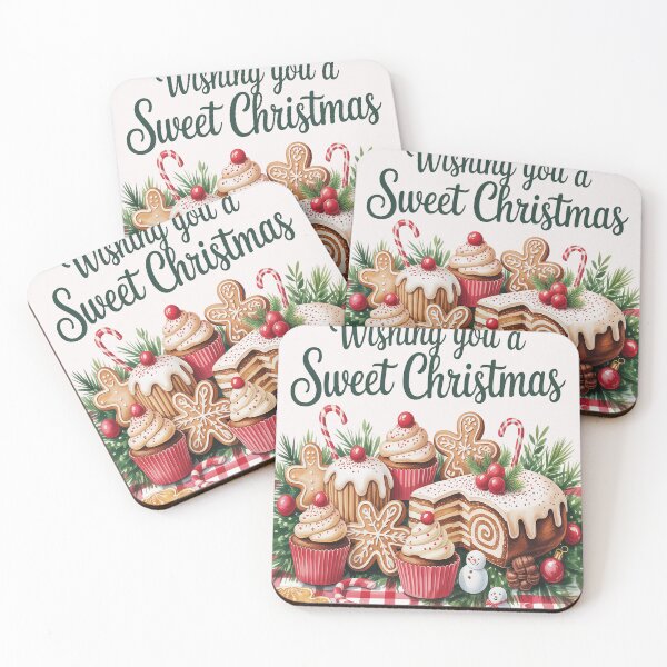 Item preview, Wishing you a sweet christmas cookies bakers designed and sold by VladoZork.
