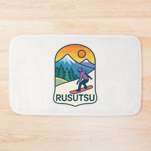 Item preview,  Rusutsu, Japan – Snowboarder in Hokkaido’s Mountain Terrain designed and sold by Places On Earth.