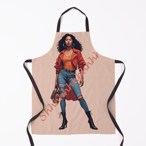 Item preview, Shhhhhh! – Bold Chic Female Figure Minimalist Art designed and sold by La Velmoréa.