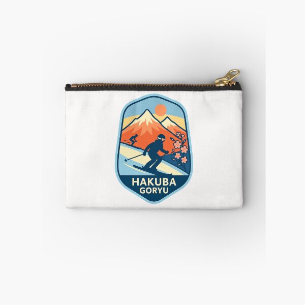 Item preview,  Hakuba Goryu, Japan – Alpine Ski Scene with Cherry Blossoms designed and sold by Places On Earth.