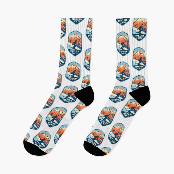 Item preview,  Hakuba Goryu, Japan – Alpine Ski Scene with Cherry Blossoms designed and sold by Places On Earth.