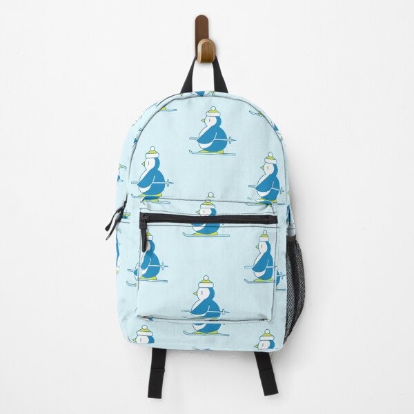 Item preview, Little Blue Penguin Skiing designed and sold by wombatbiscuits.