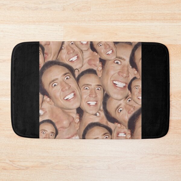Item preview, Nicolas Cage Face Collage Design Graphic 	 designed and sold by wgutuaxnzt53.