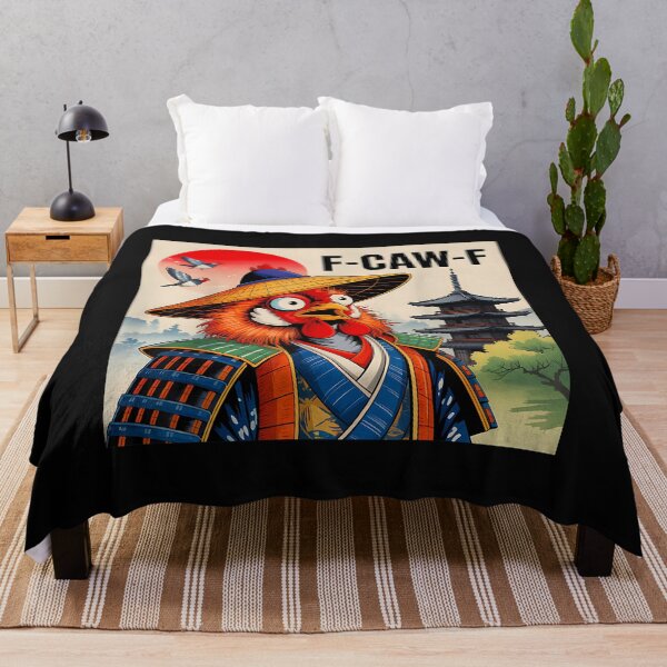 Item preview, Samurai Chicken F-Caw-F Rooster Warrior Japanese Vintage designed and sold by merlinnears.