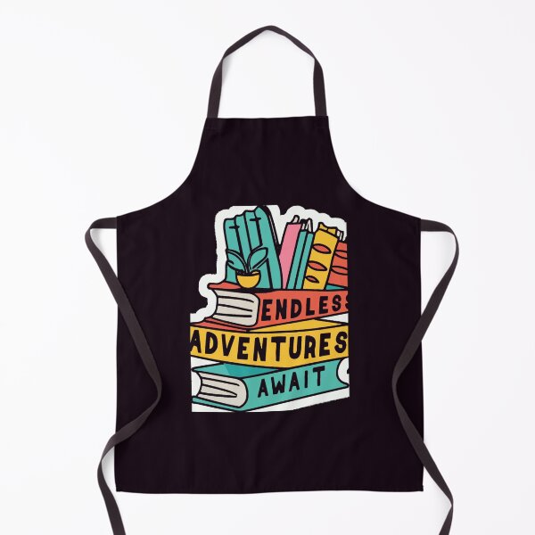 Item preview, Endless Adventures Await - Colorful Bookshelf Illustration - Copy designed and sold by LittleCrafties.