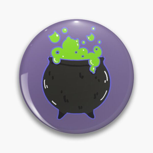 Item preview, Cute Halloween Cauldron designed and sold by BubbleCat-Star.