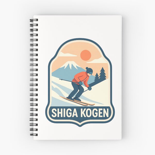 Item preview, Shiga Kogen, Japan – Skier and Winter Sunset Over Mount Yokote designed and sold by Places On Earth.
