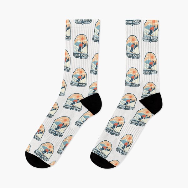 Item preview, Shiga Kogen, Japan – Skier and Winter Sunset Over Mount Yokote designed and sold by Places On Earth.
