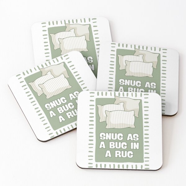 Item preview, Snug As a Bug in a Rug Sage Green designed and sold by Dondonmart.