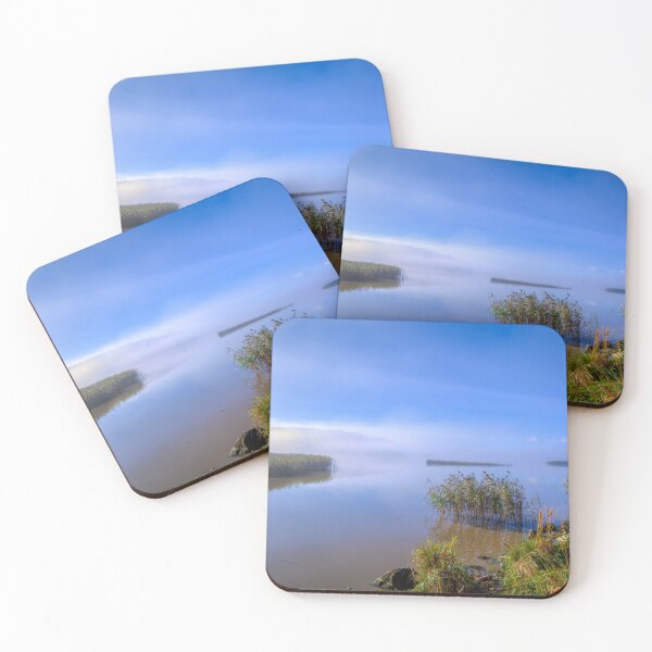 Item preview, Tranquil Misty Lake Landscape designed and sold by Veikko  Suikkanen.