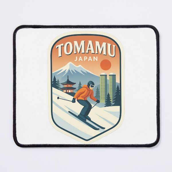 Item preview, Tomamu, Japan – Ski Resort Towers and Pagoda at Sunset designed and sold by Places On Earth.