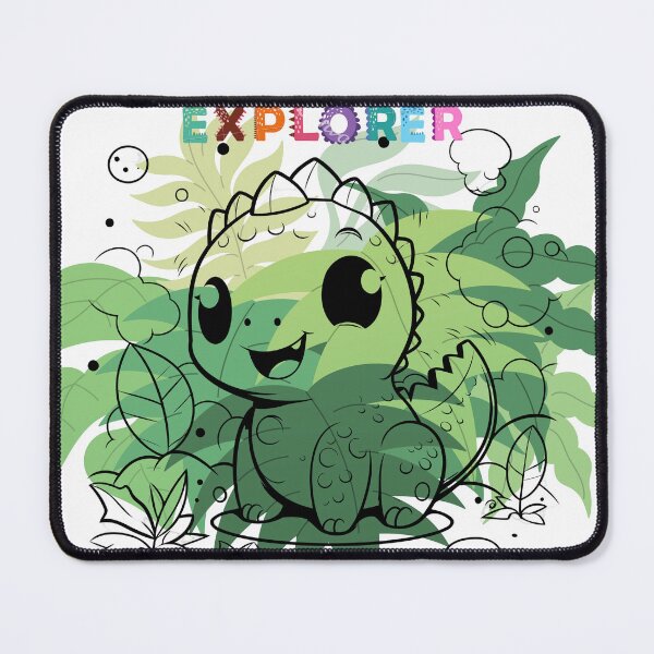 Item preview, Little Explorer Cute Baby Dragon designed and sold by Ramya designs .