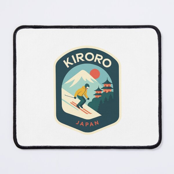 Item preview, Kiroro, Japan – Skiing with Pagodas and Mount Yoichi designed and sold by Places On Earth.