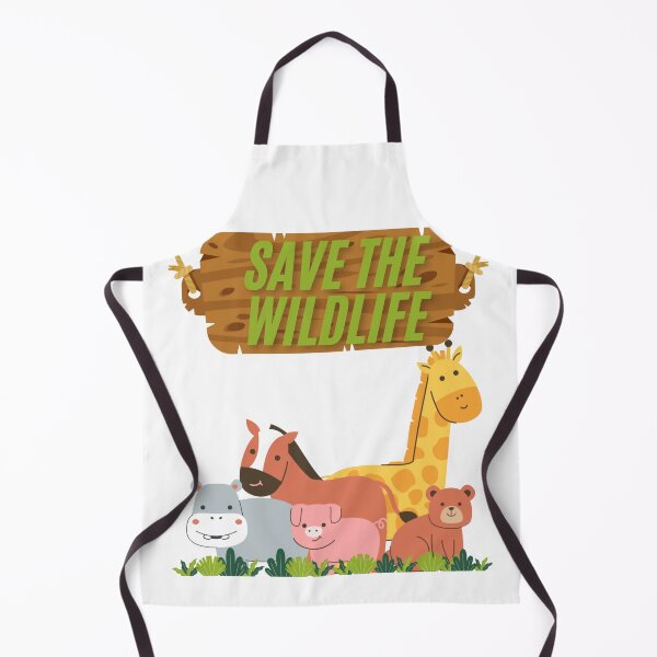 Item preview, Save The Wildlife Cute Cartoon Animals designed and sold by Ramya designs .